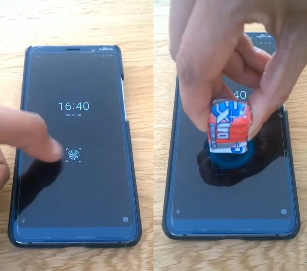 Nokia 9 PureView'un parmak izi kilidi bir paket sakızla açılabiliyor