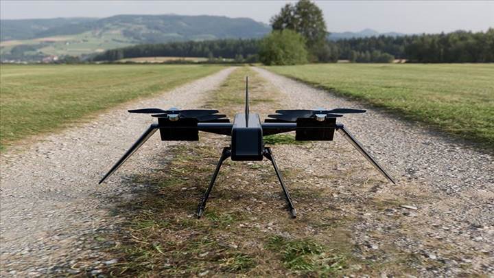 Türk şirketten 150 km sürate sahip 'değişken hacimli' drone