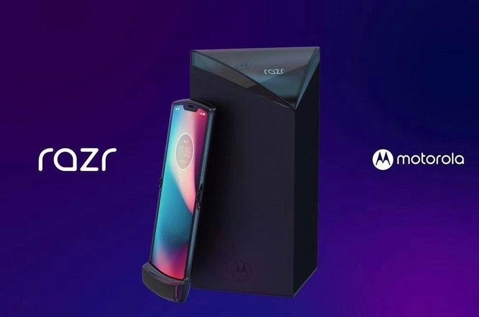 Motorola Razr 2019’un basın görselleri