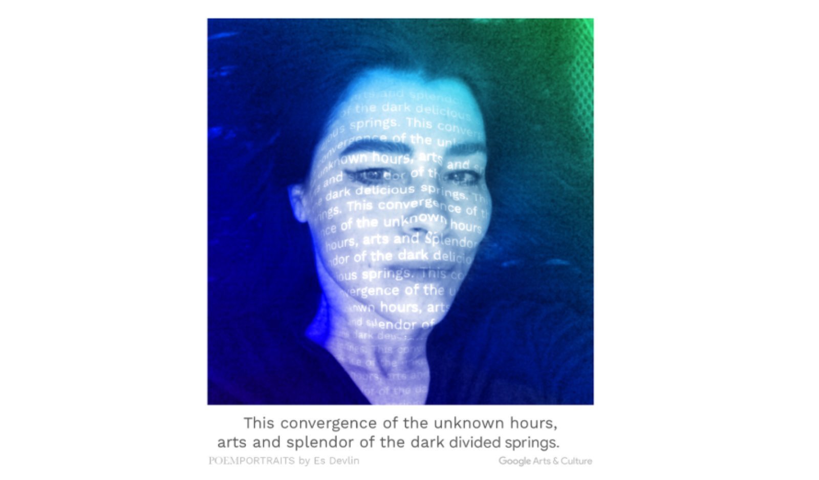 Google’dan, şiir portresi hazırlayan yapay zeka