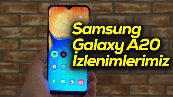 Samsung Galaxy A20 Izlenimlerimiz Fiyatina Gore Rekabetci Mi