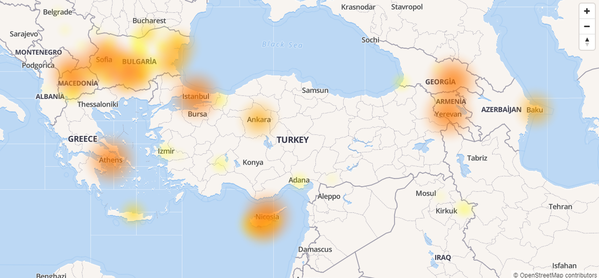 Facebook uygulamaları erişim sorunu