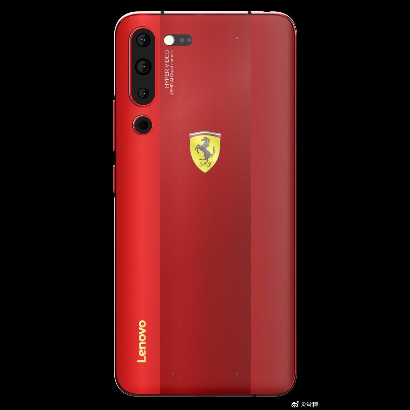 Lenovo Z6 Pro Ferrari Edition ilk görseliyle karşımızda