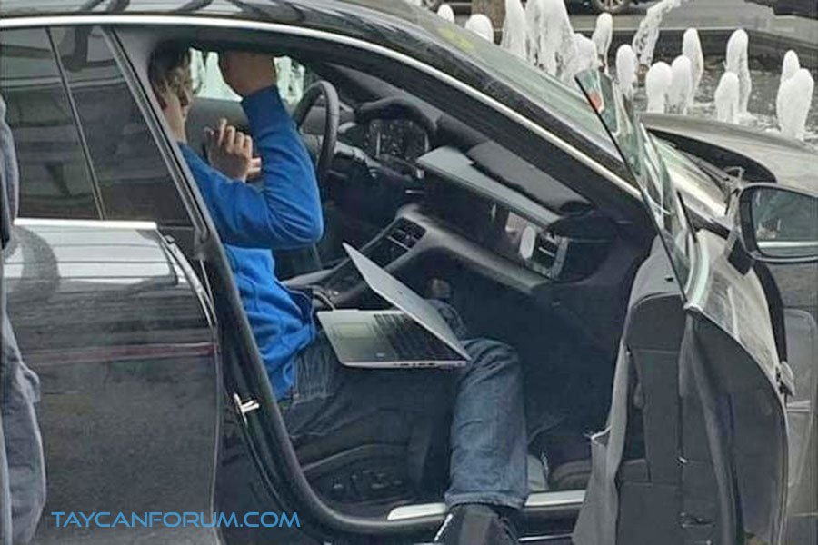 Elektrikli Porsche Taycan'ın kabini ilk kez görüntülendi
