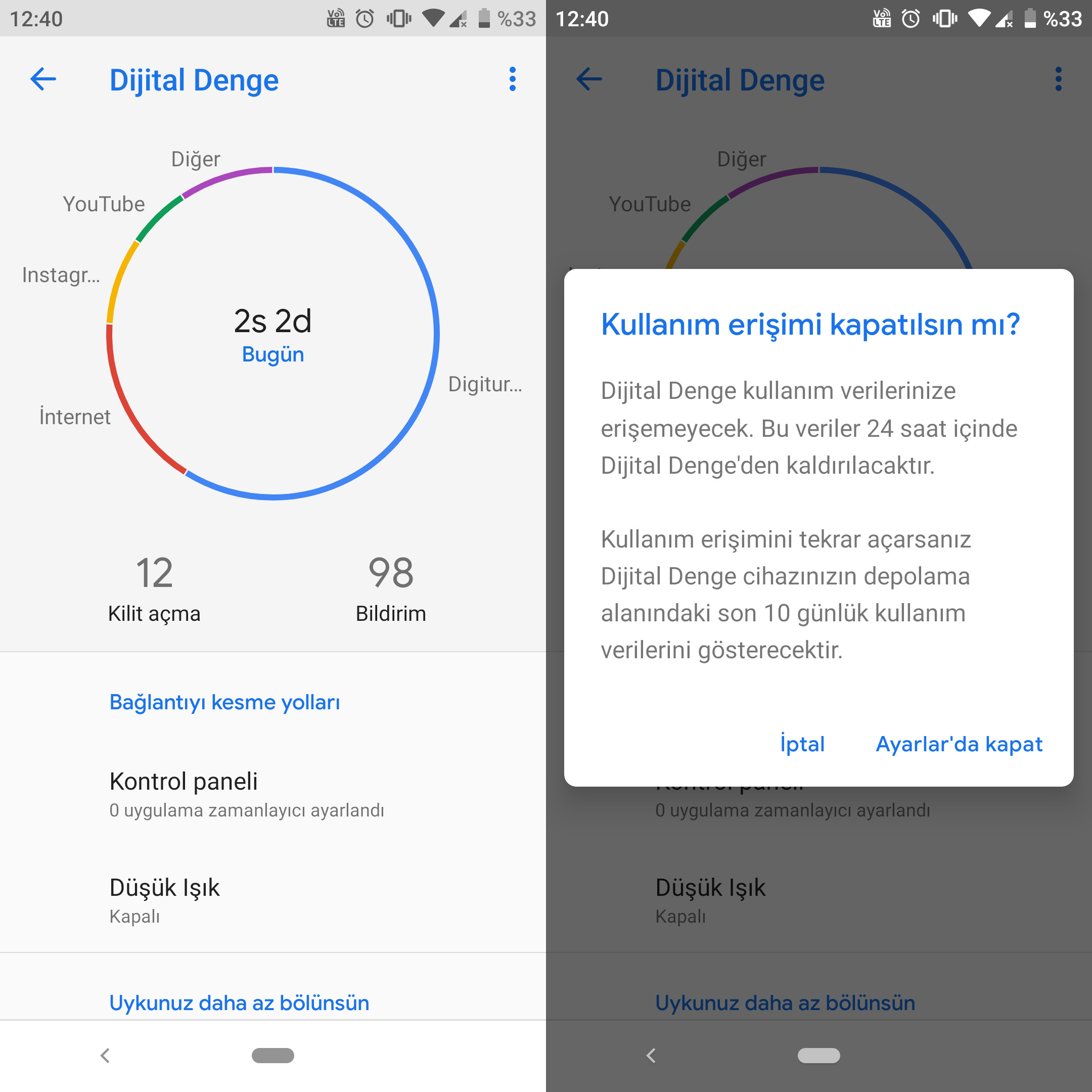 Dijital Denge Pixel telefonları yavaşlatıyor