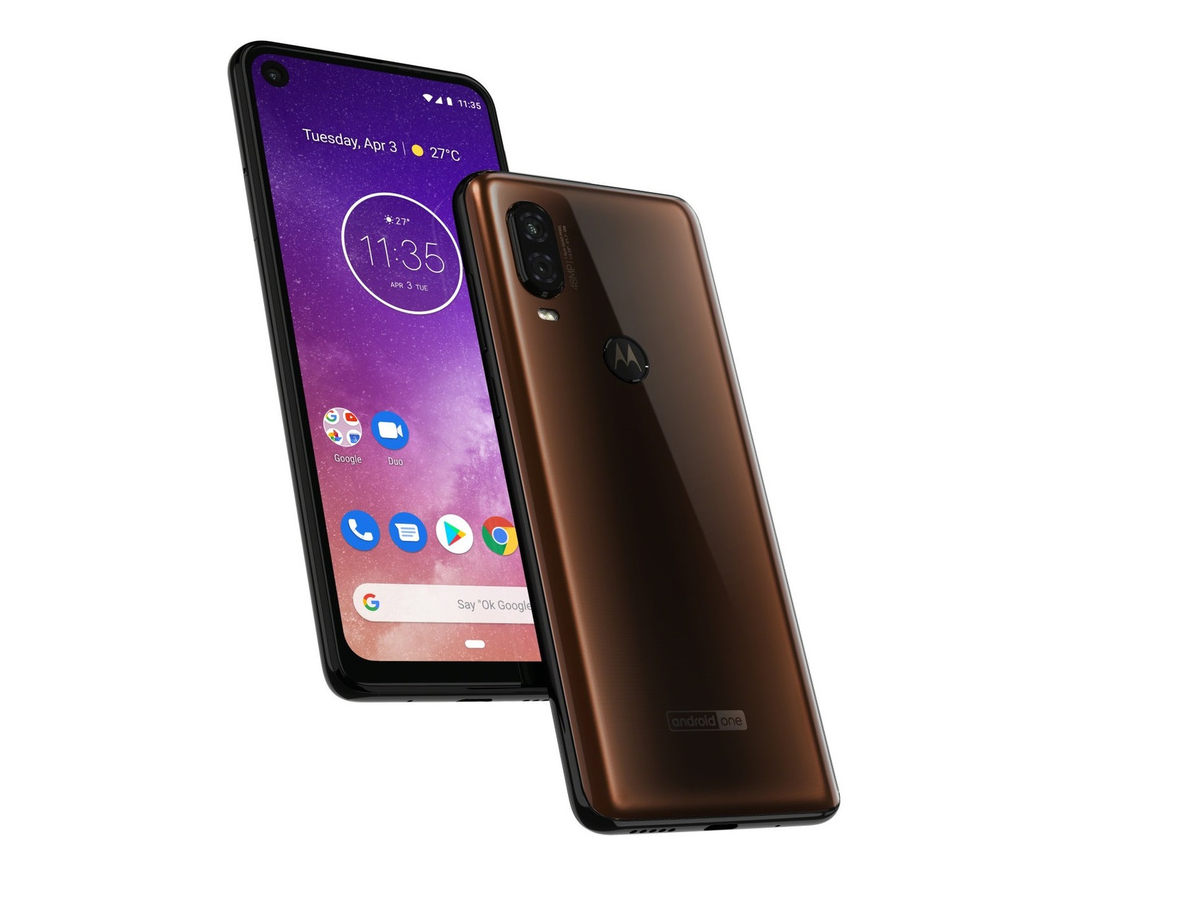 Delik tasarımlı Motorola One Vision tanıtıldı