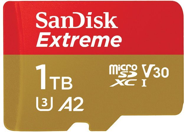 SanDisk'in 1 TB kapasiteli MicroSD kartı satışa sunuldu