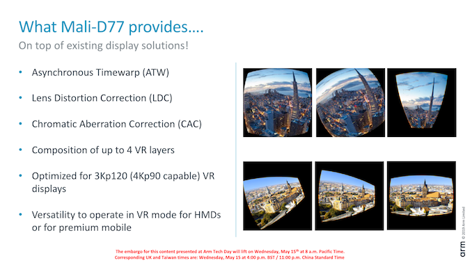 Sanal gerçeklik odaklı Mali D77 ekran sürücüsü duyuruldu
