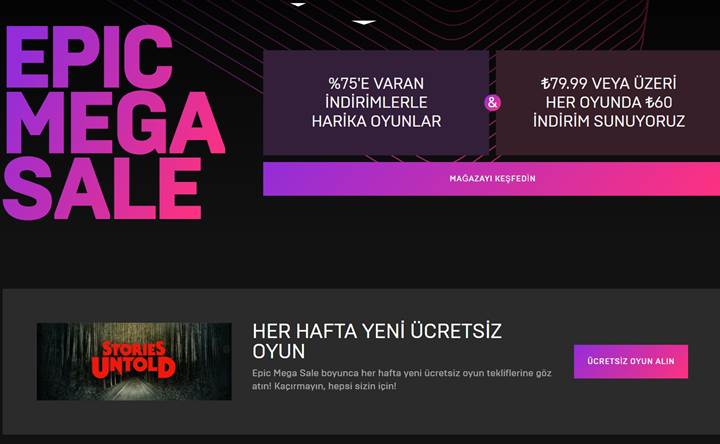 Epic Store'dan ardı ardına oyun alırsanız, hesabınız kilitlenebilir