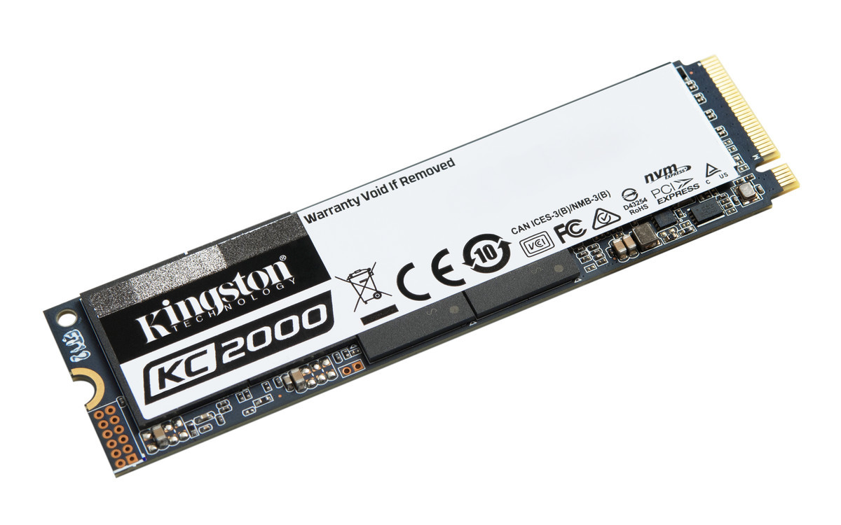 96-katmanlı Kingston KC2000 NVMe PCIe SSD duyuruldu