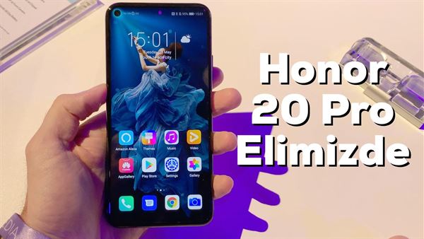 honor 20 pro elimizde dunyanin ilk f 1 4 kamerali telefonu