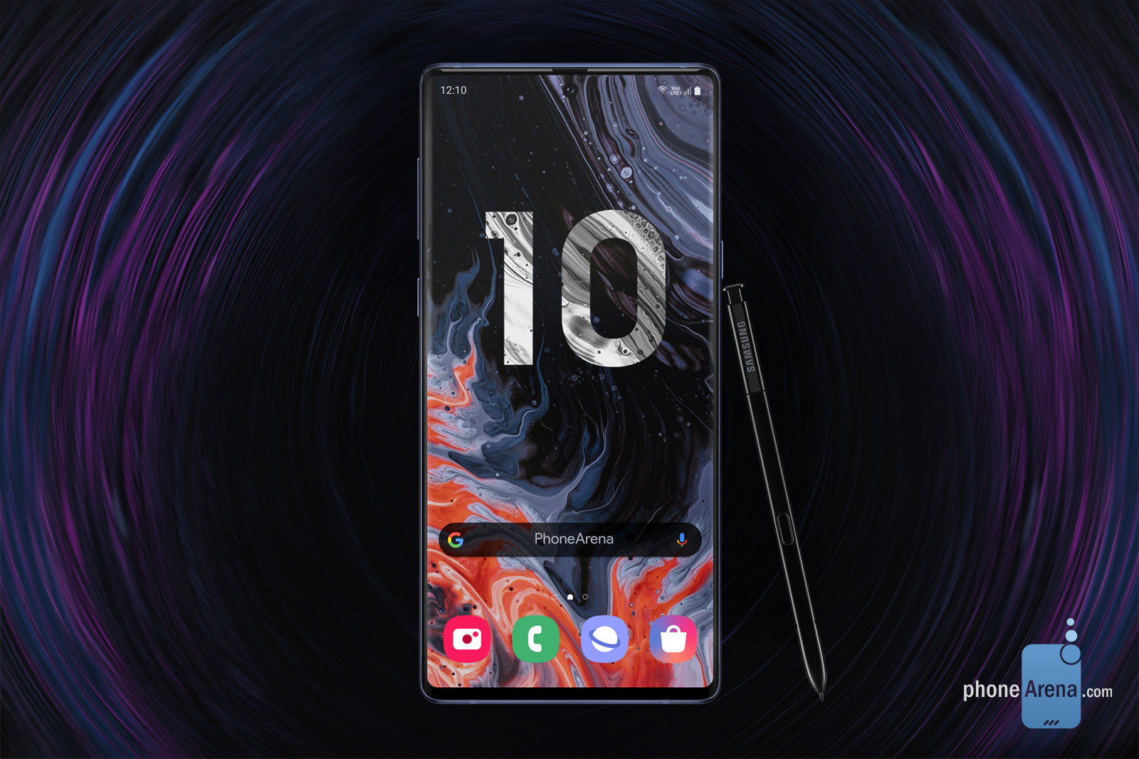 Samsung Galaxy Note 10 delikli ekran ve dikey kamera sistemi ile gelecek