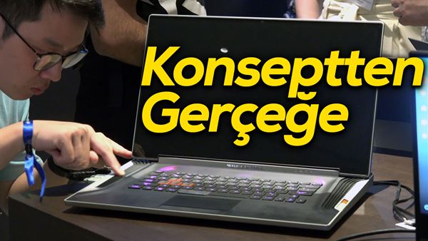 konseptten gercege asus un tasarim