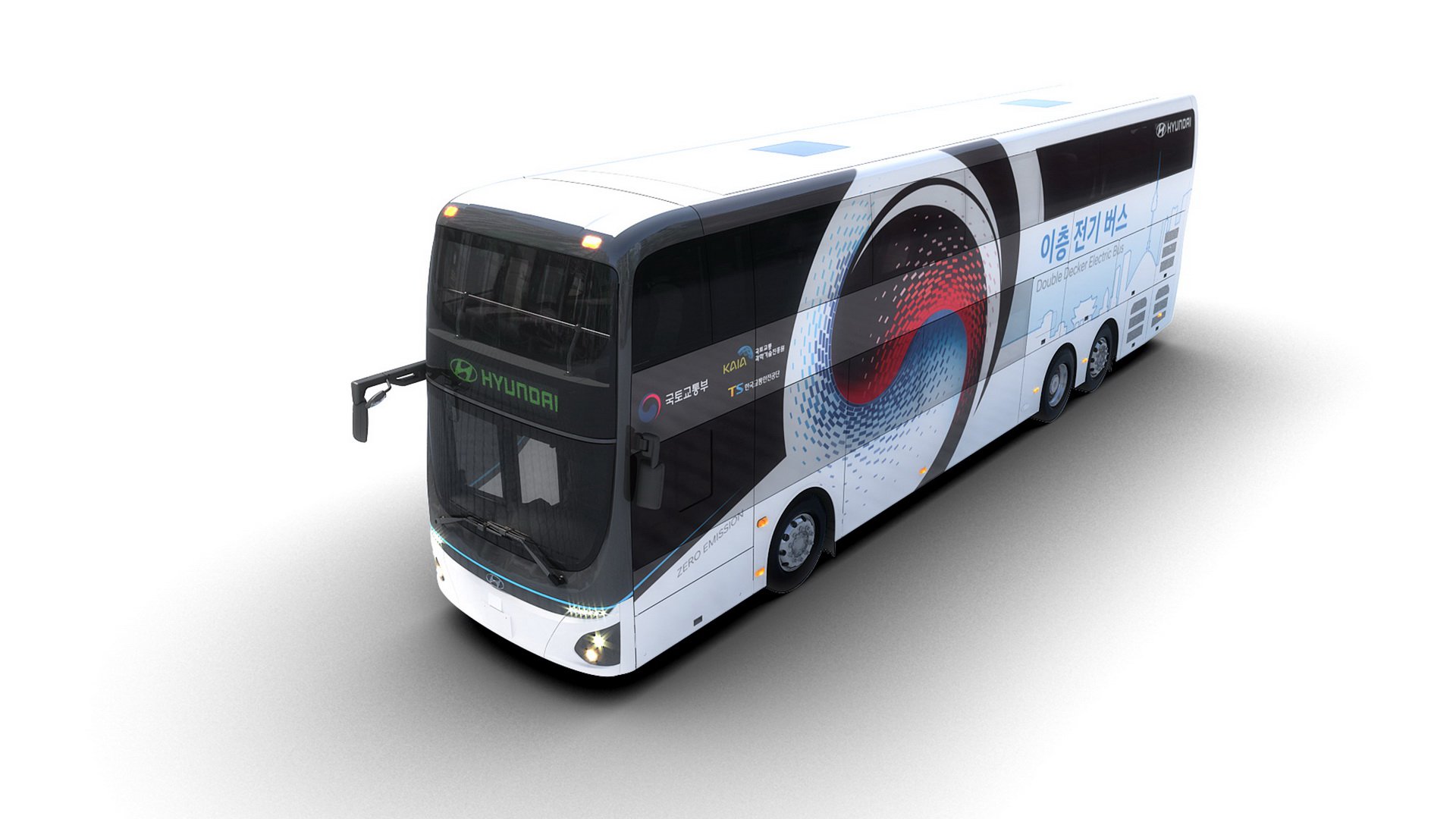 Hyundai'de bir ilk: Koreli üretici çift katlı elektrikli otobüsünü tanıttı