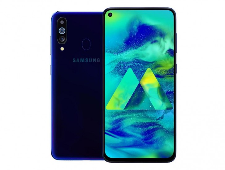 Üç arka kameralı Samsung Galaxy M40'ın basın görseli yayınlandı