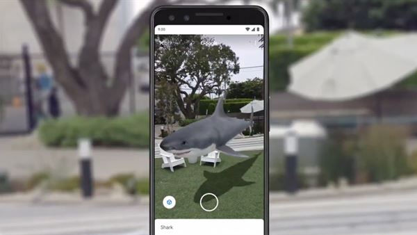 google uygulamasina ar hayvan modelleri