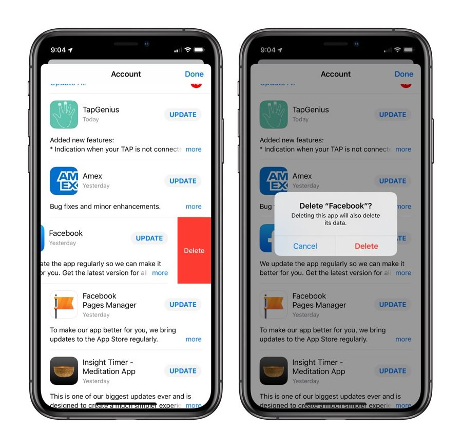 iOS 13 uygulama silmeyi kolaylaştıracak