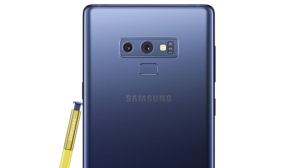 samsung galaxy note 9 un kamerasina