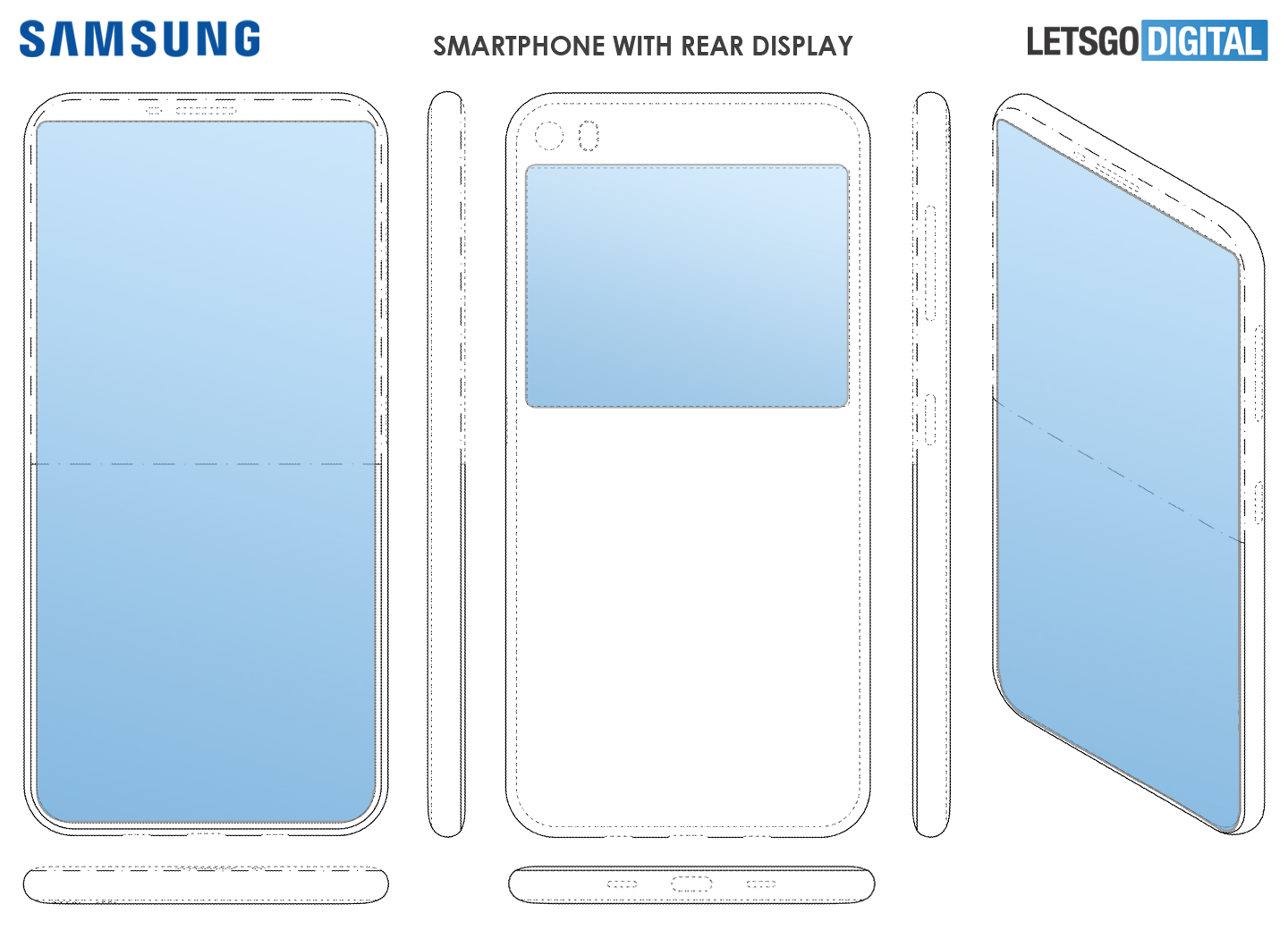 Samsung, çift ekranlı akıllı telefon modeli üzerinde çalışıyor