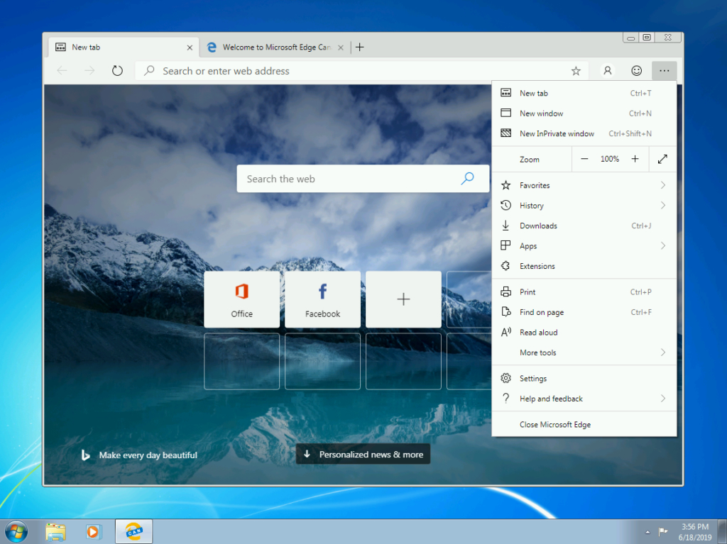 Microsoft'un Chromium tabanlı Edge tarayıcısı, Windows 7 ve 8'e geliyor
