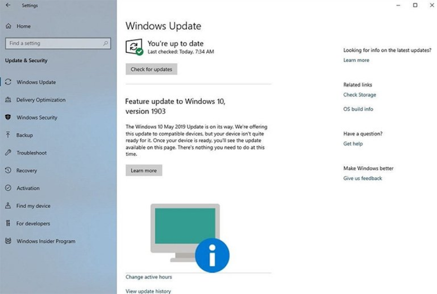 Windows update, güncelleme uyarıları göstermeye başlıyor