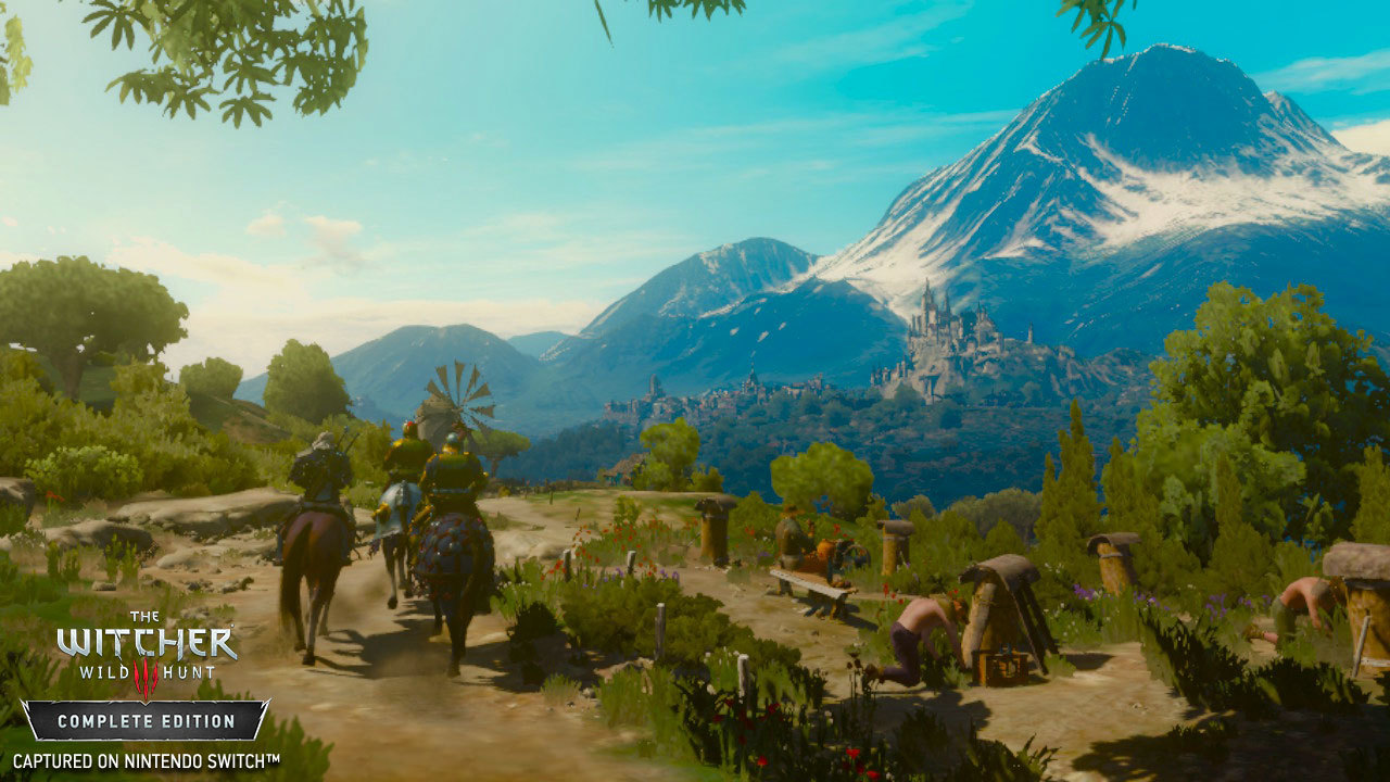 The Witcher 3'ün Switch versiyonu böyle görünecek