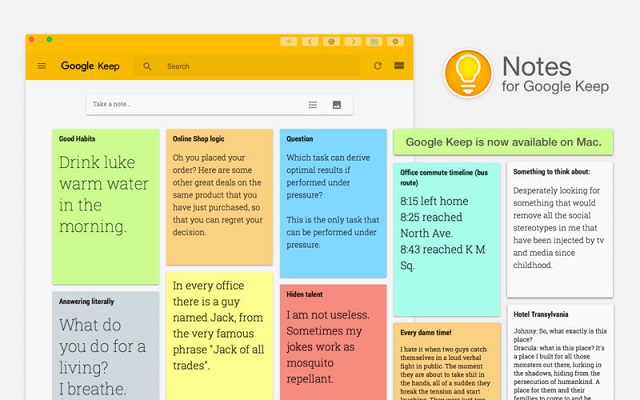 Google Keep, Play Store'da 500 milyon indirmeyi geride bıraktı