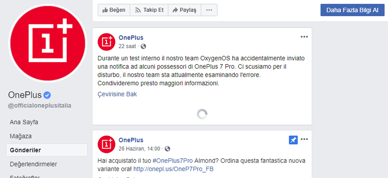 OnePlus, kullanıcılara gönderilen garip bildirimlerle ilgili özür diledi