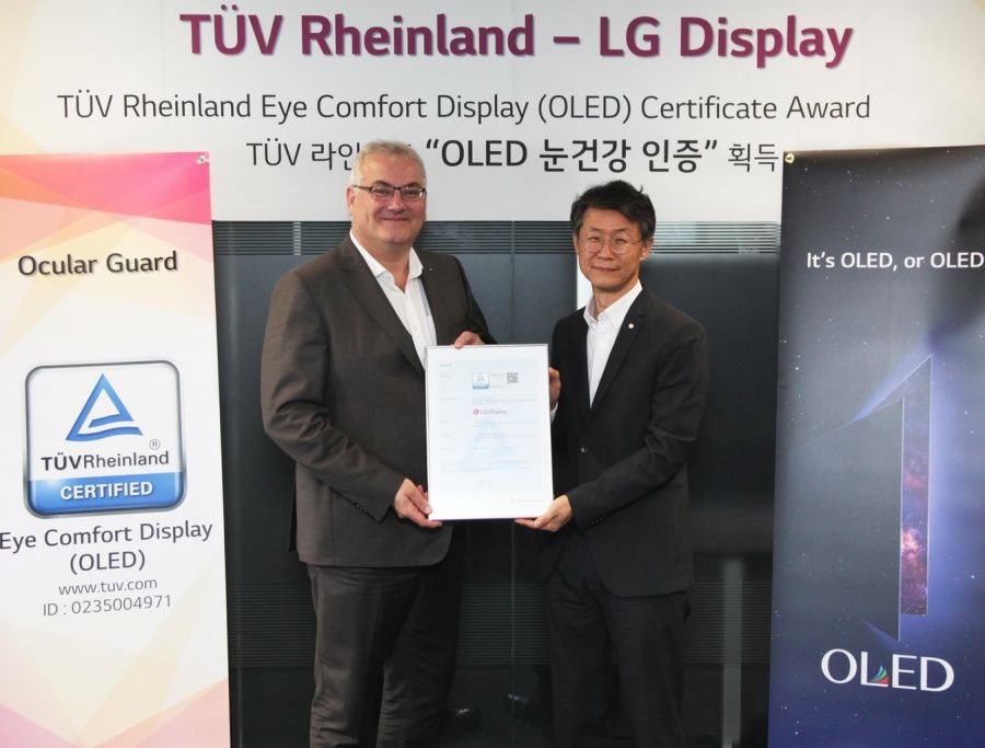 LG'nin OLED TV'leri göz konforu sertifikası aldı