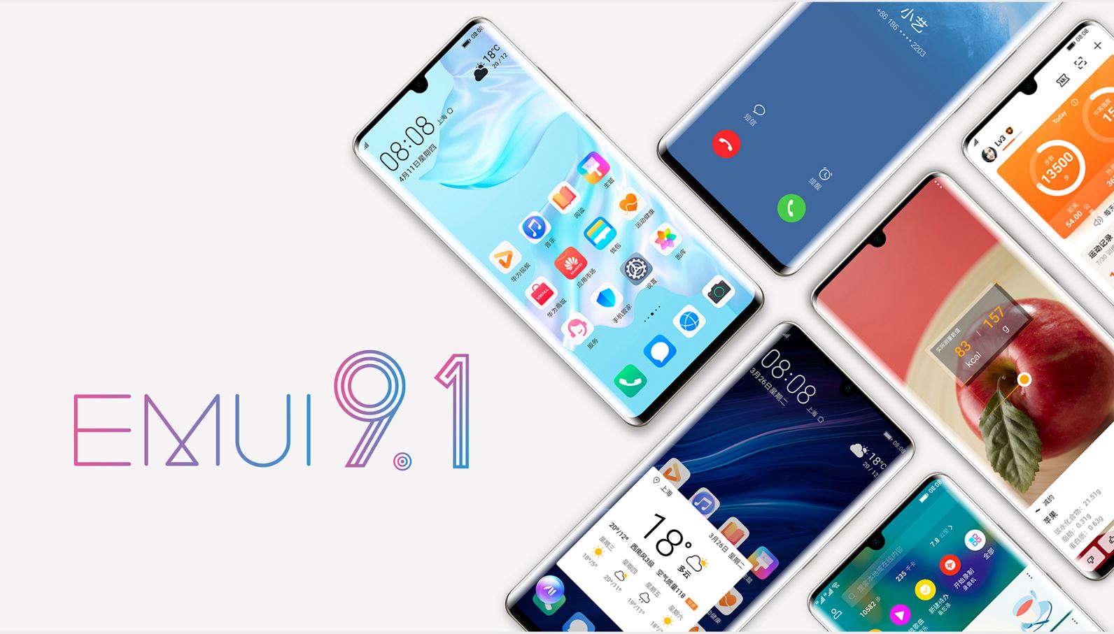 Huawei P20 ve P20 Pro için EMUI 9.1 güncellemesi yayınlandı