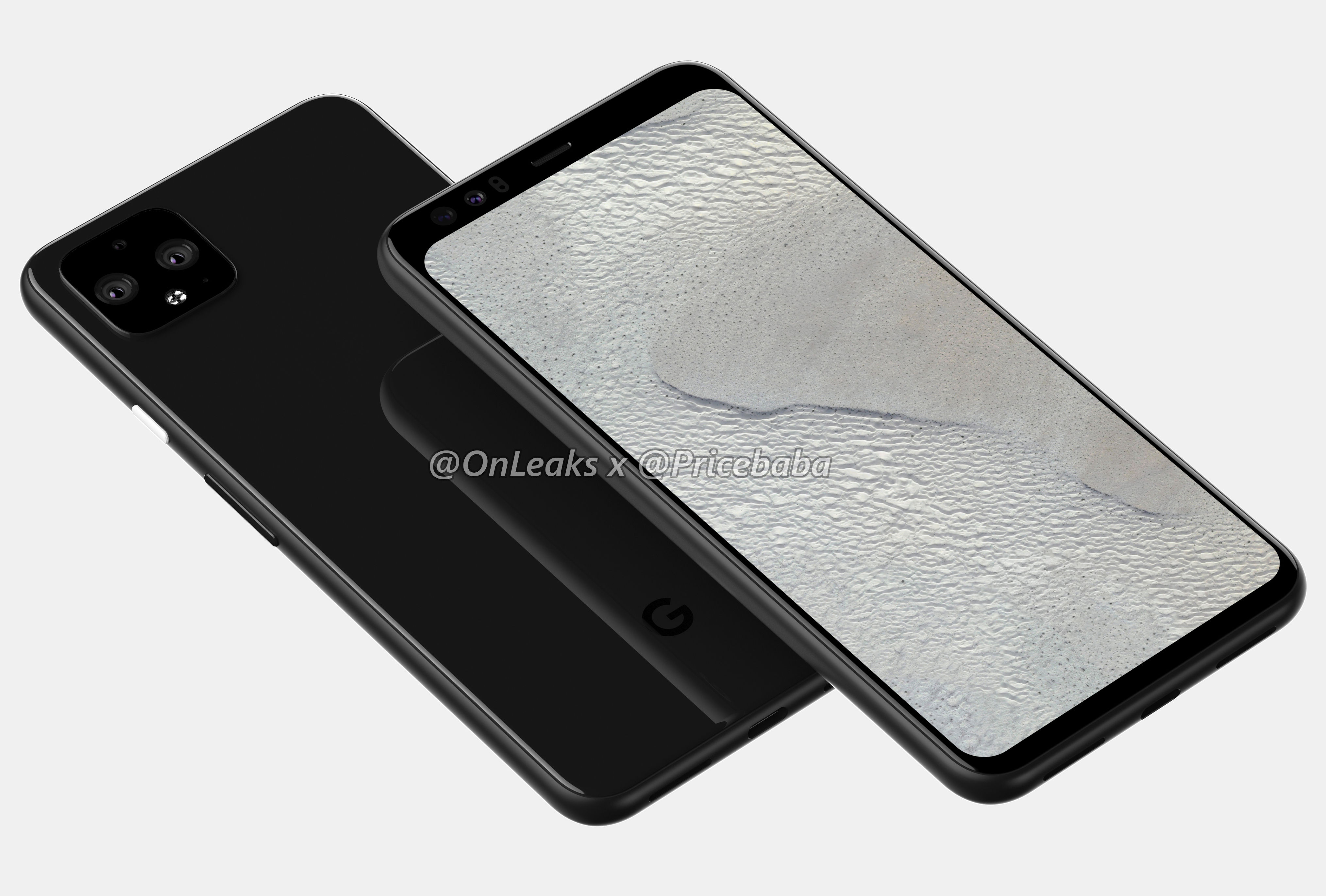 Pixel 4 XL'in tasarımını açığa çıkaran görseller yayınlandı