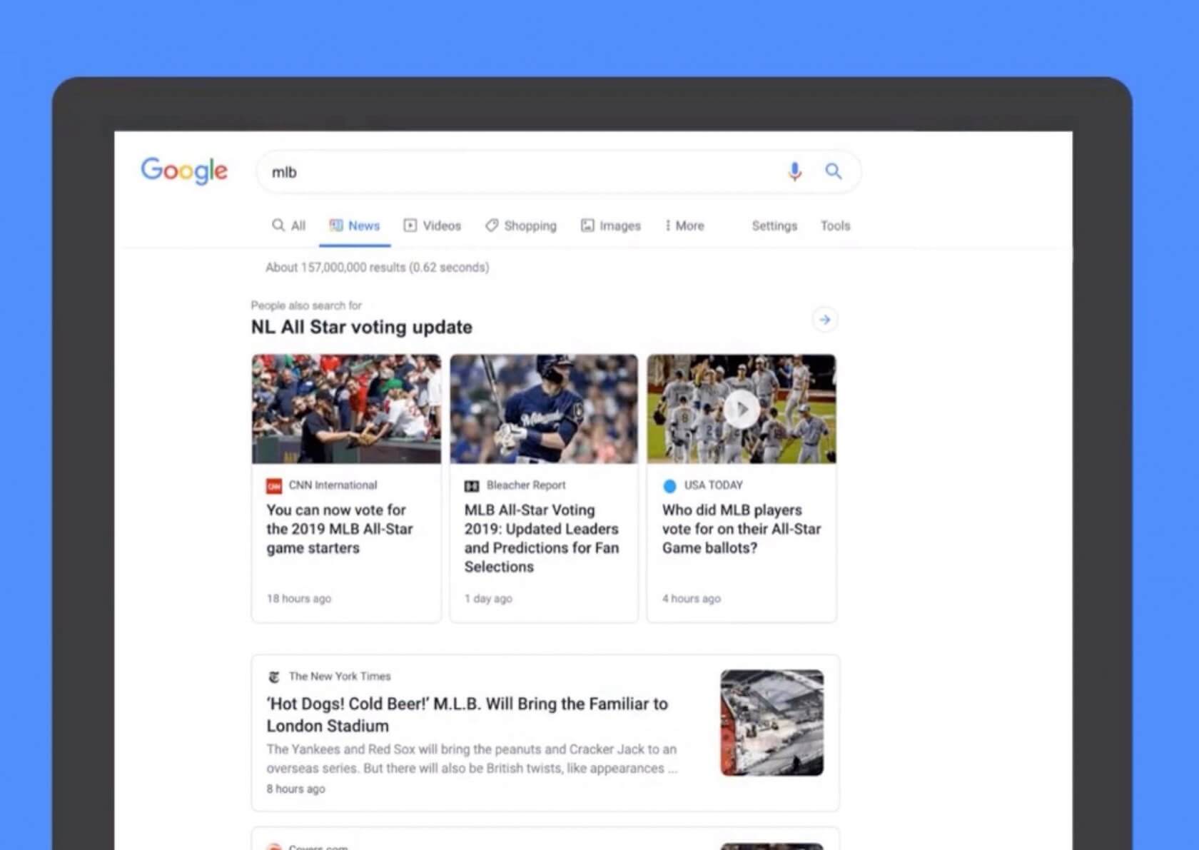 Google, Haberler sekmesini yeniden tasarlıyor