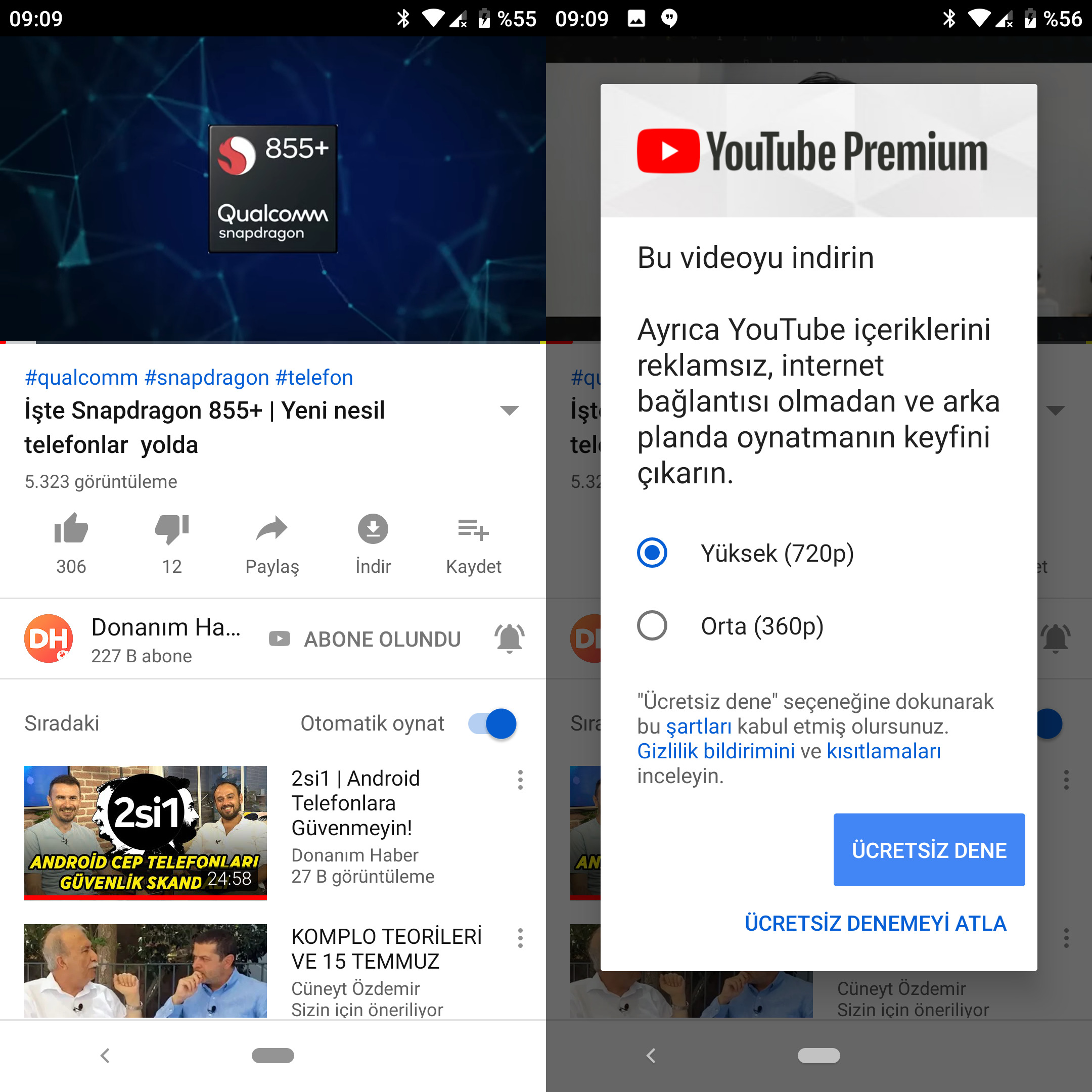 YouTube Premium Türkiye’ye açıldı!