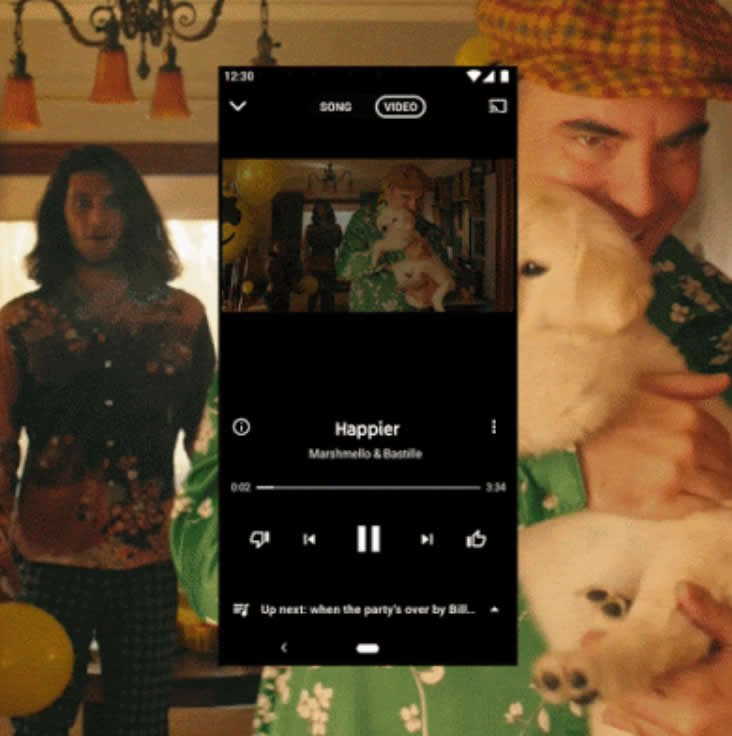YouTube Music, ses ve video arasında geçişi kolaylaştırıyor