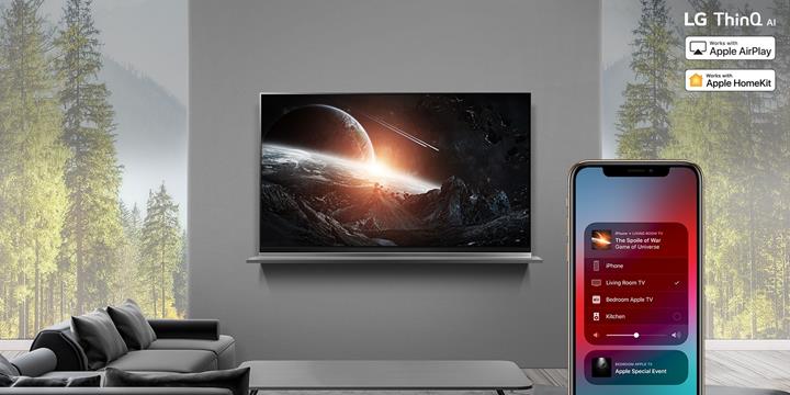 LG'nin 2019 model akıllı TV'lerine HomeKit ve AirPlay 2 desteği geliyor