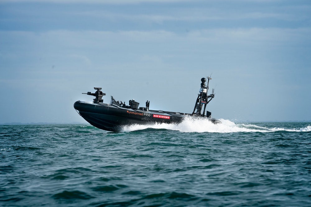 BAE Systems’in insansız devriye botu Pacific 950, deniz korsanları ile mücadele edecek