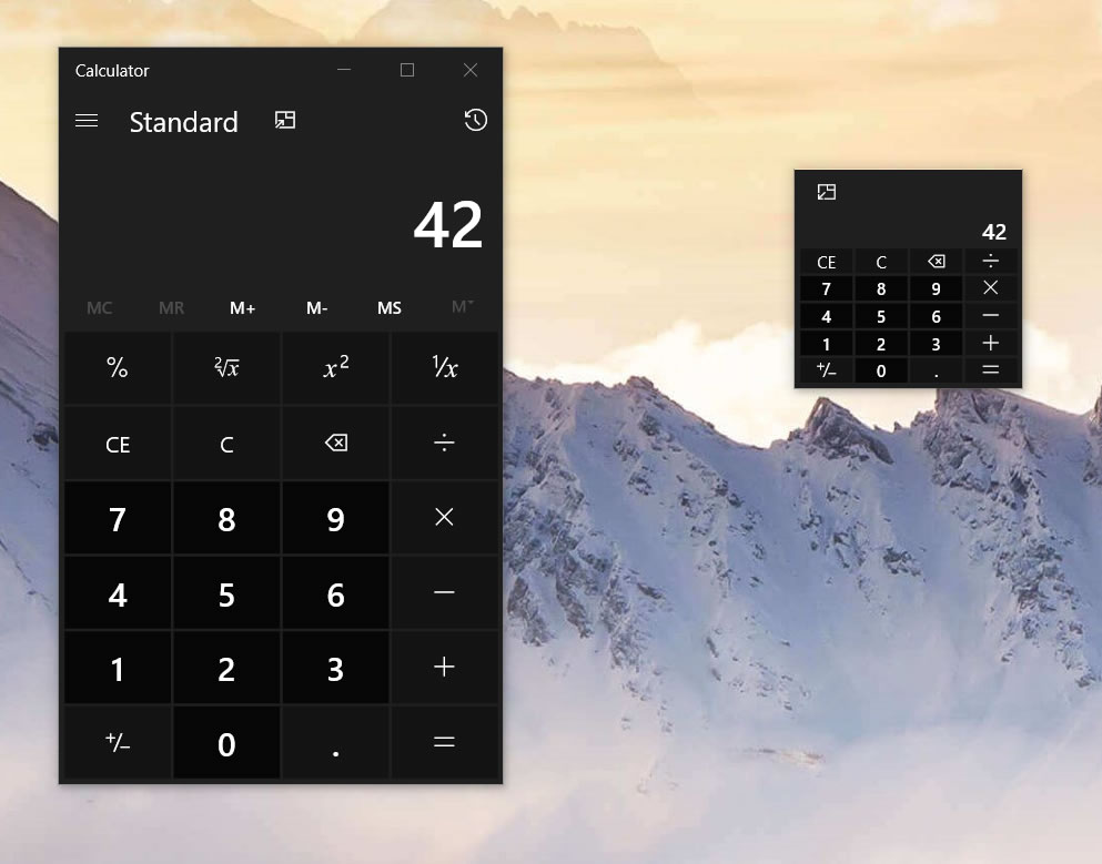Microsoft, Windows 10 Hesap Makinesi uygulamasına gelen yenilikleri duyurdu