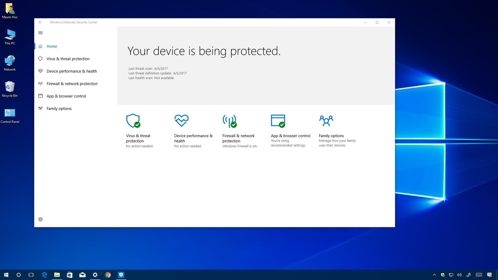 Windows Defender yarım milyardan fazla bilgisayarda kullanılıyor