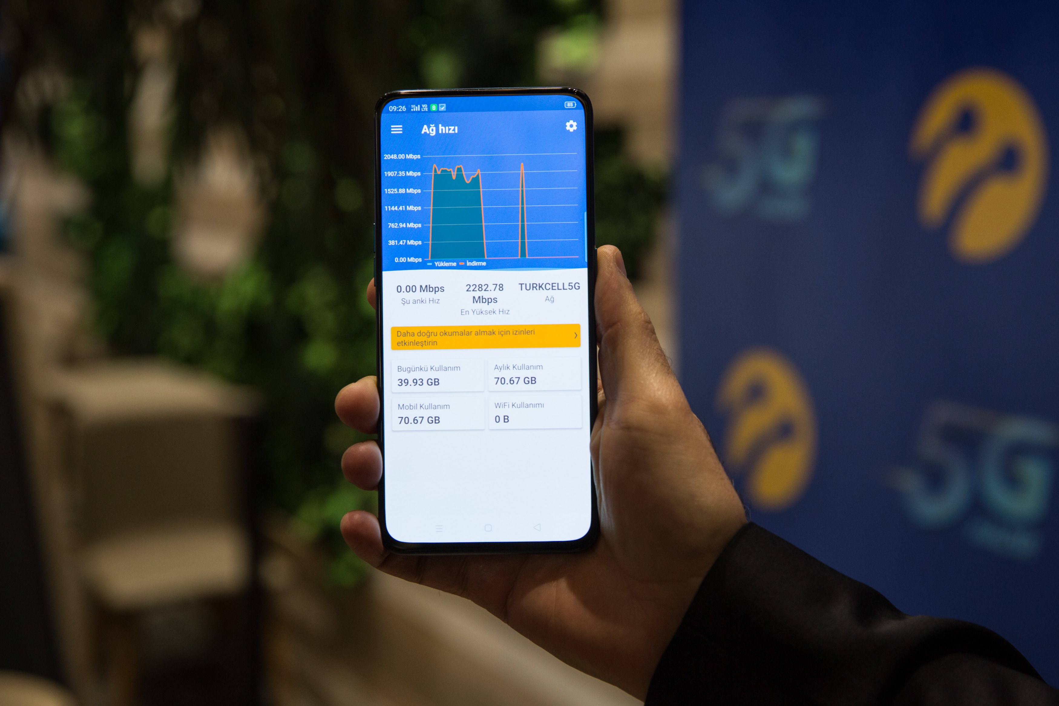 Turkcell, 5G'de dünya hız rekorunu kırdı!