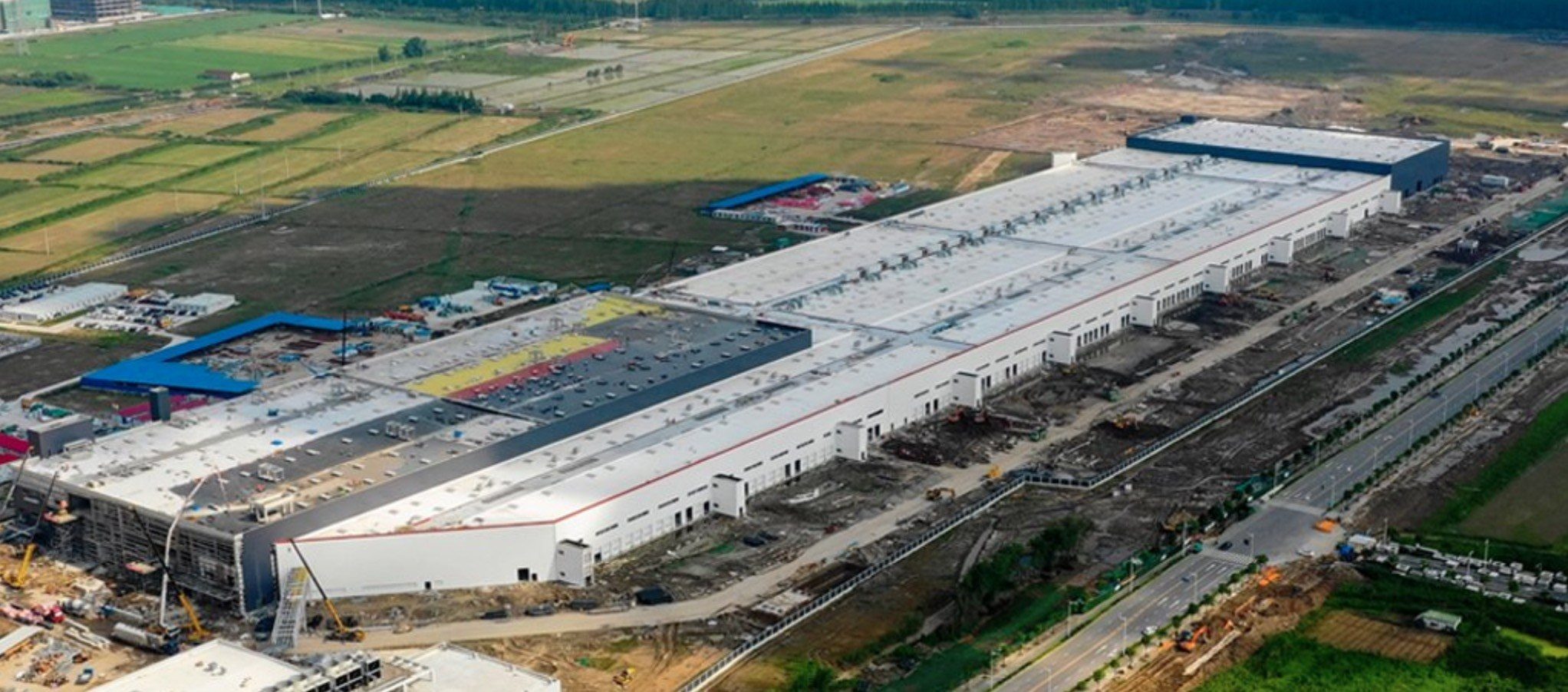 Tesla'nın Çin'deki ilk fabrikası Gigafactory 3'ten yeni görüntüler geldi