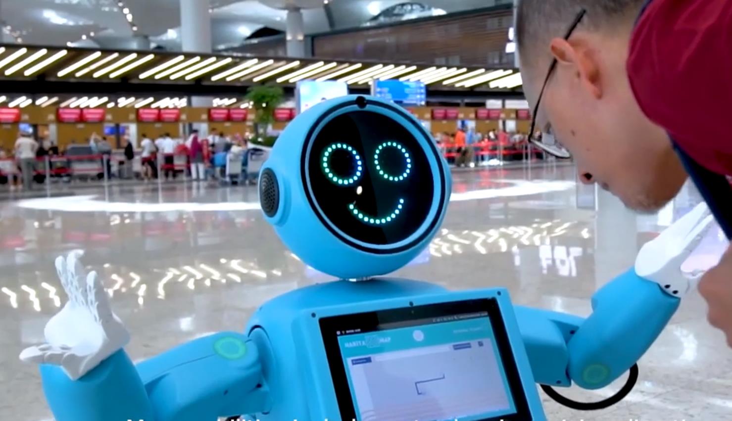 İstanbul Havalimanı’na Akınsoft’tan robot danışman desteği