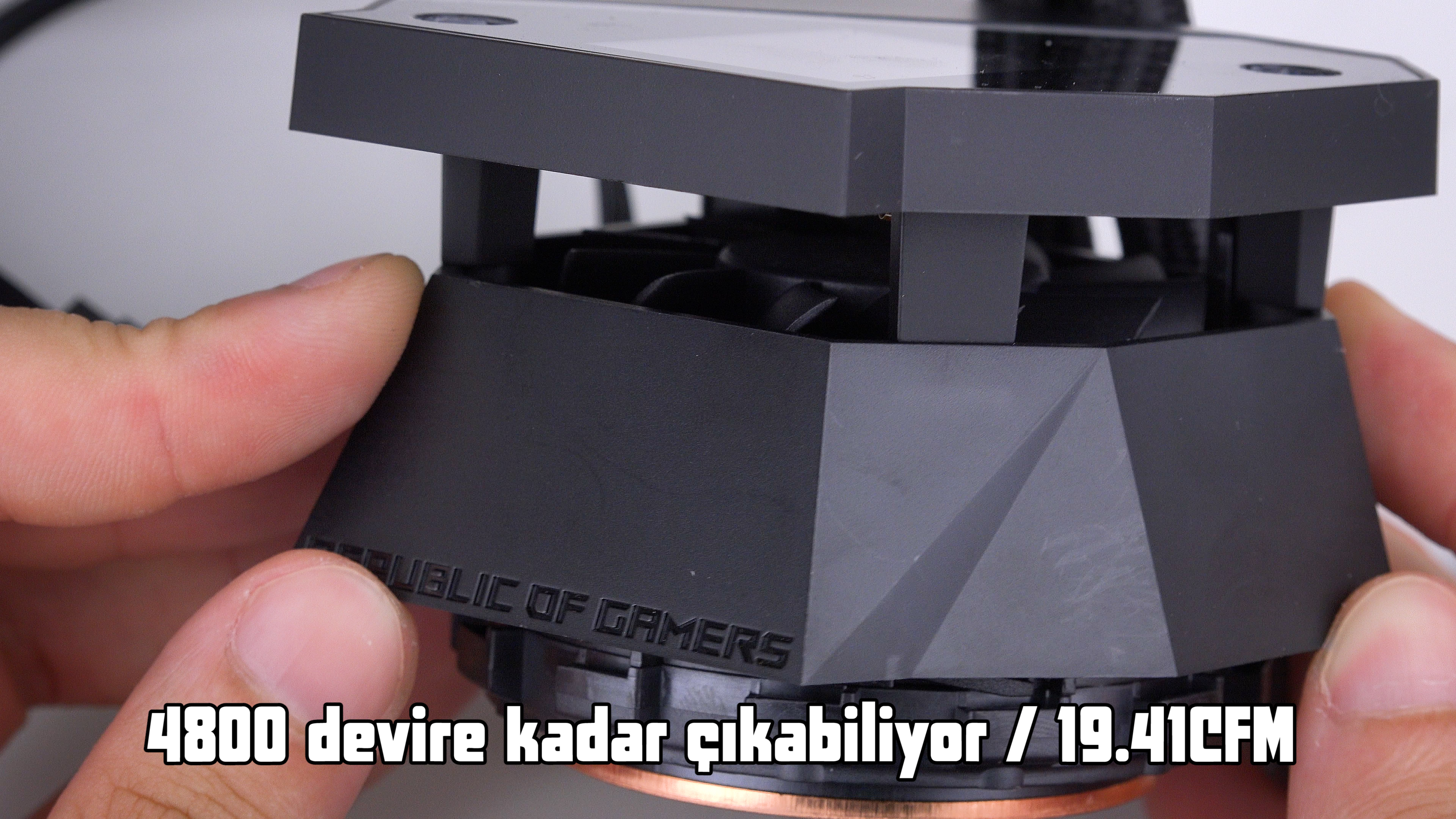 OLED ekranlı sıvı soğutucu?? 'Asus ROG Ryujin 240 incelemesi'