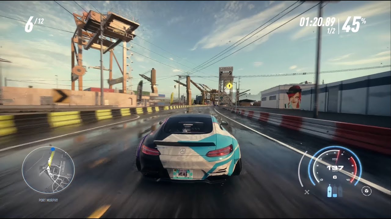 Need for Speed Heat'in 4K 60FPS kalitede oynanış görüntüleri