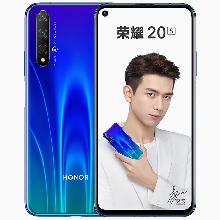 Honor 20S'in ön tasarımını açığa çıkaran yeni görseller yayınlandı