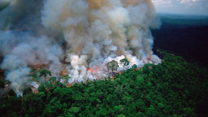 Amazon yangınları, solunum problemlerine yol açmaya başladı