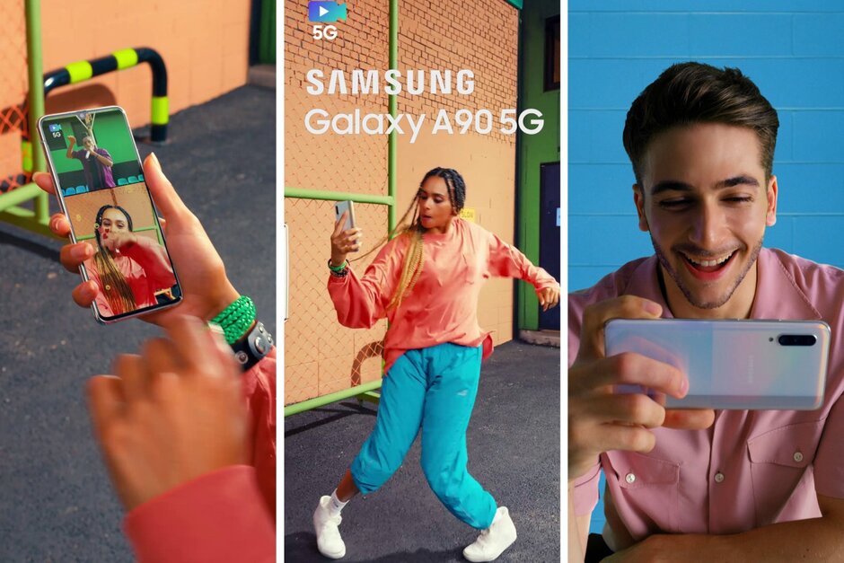 Samsung Galaxy A90 5G resmi görsellerle karşınızda