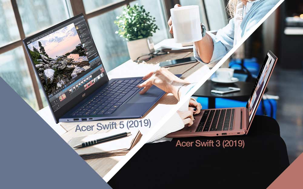 Acer Swift 5 ve 3 yenilendi