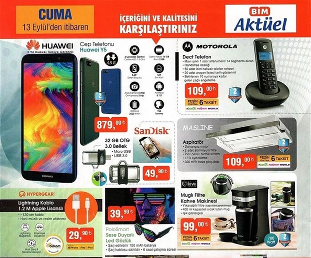 Haftaya A101 ve BİM marketlerde teknoloji geçidi var