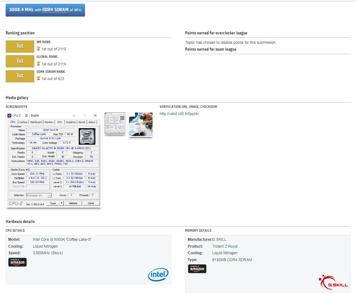 DDR4 belleklerde 6GHz sınırı geçildi