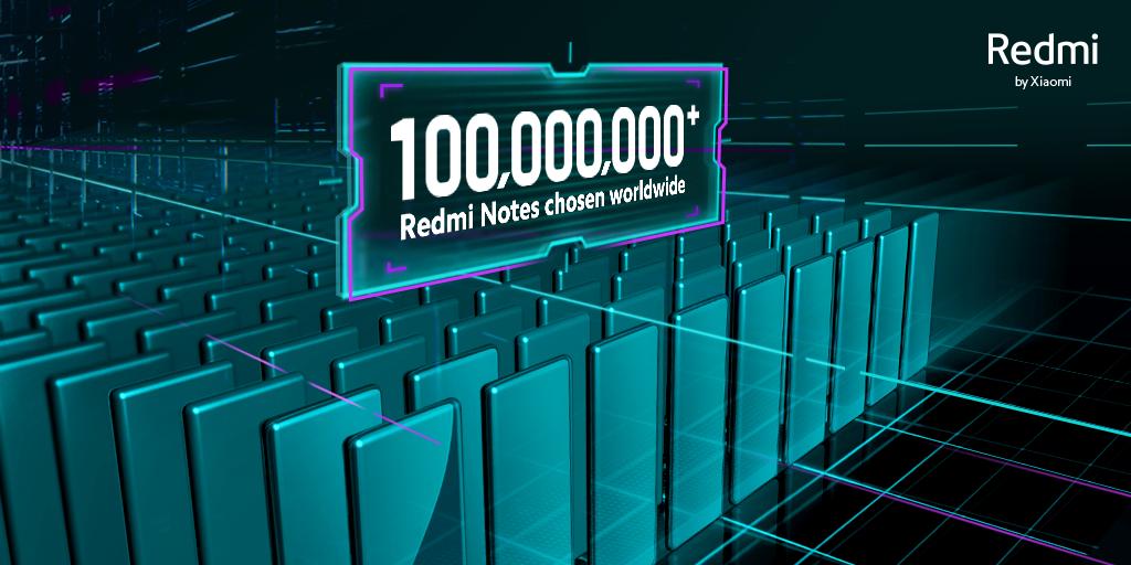 Xiaomi'den yeni rekor: Redmi Note serisi telefon satışları 100 milyonu aştı